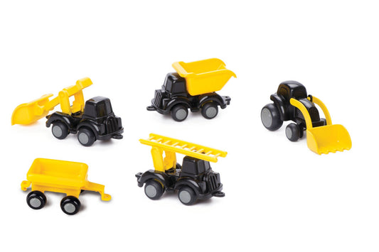 Set of 5 Mini Construction Trucks